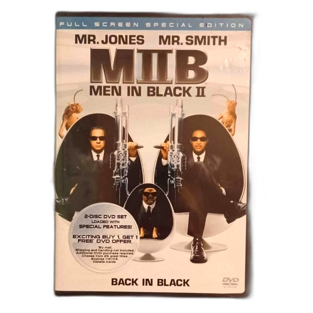Men In Black 2 DVD Full Screen Special Edition New sealed